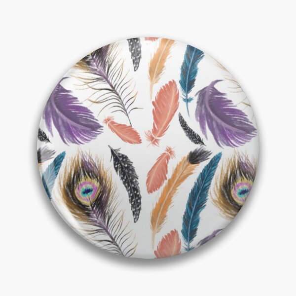 Item preview, The Feathers pattern 2 designed and sold by AnnCamellia.