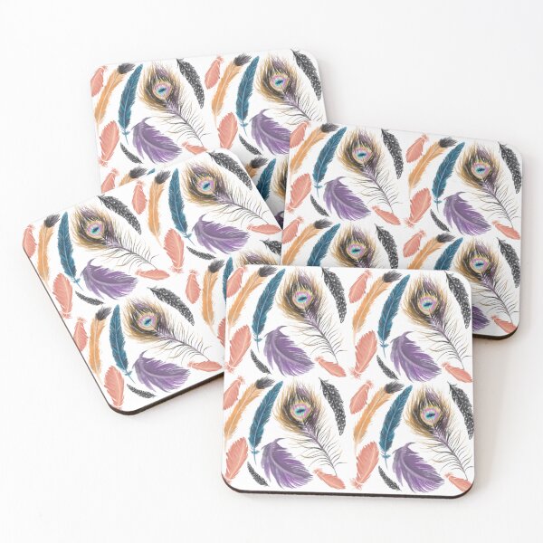 Item preview, The Feathers pattern 2 designed and sold by AnnCamellia.