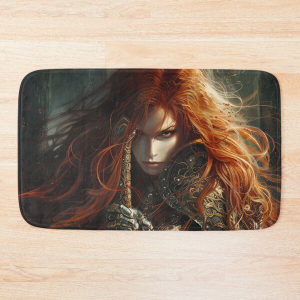 Item preview, Woman Warrior - Fantasy Art designed and sold by Seeker7Seven.