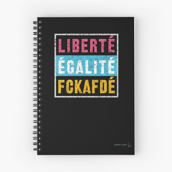 Item preview, LIBERTÉ ÉGALITÉ FCKAFDÉ designed and sold by CONTACT LIGHT.