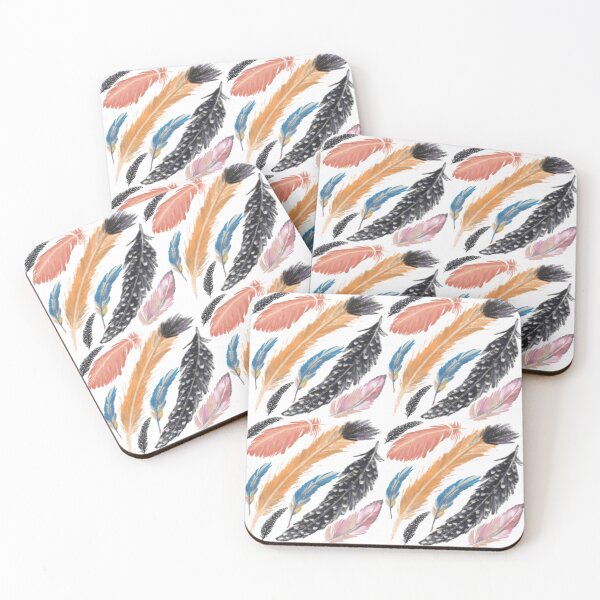 Item preview, The Feathers pattern 4 designed and sold by AnnCamellia.