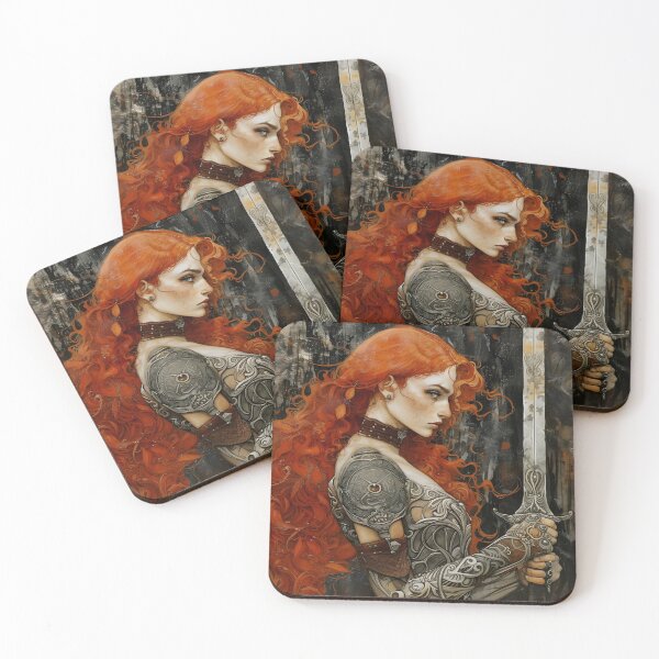 Item preview, Woman Warrior - Fantasy Art designed and sold by Seeker7Seven.