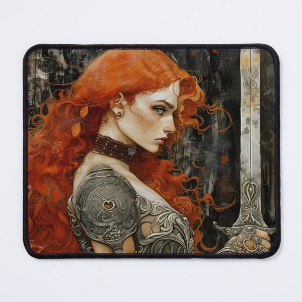 Item preview, Woman Warrior - Fantasy Art designed and sold by Seeker7Seven.
