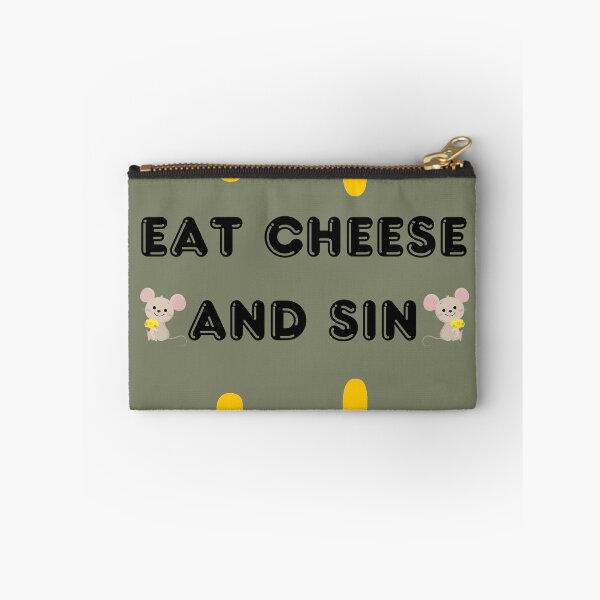 Item preview, Eat Cheese And Sin designed and sold by Mateusz Bachanek.
