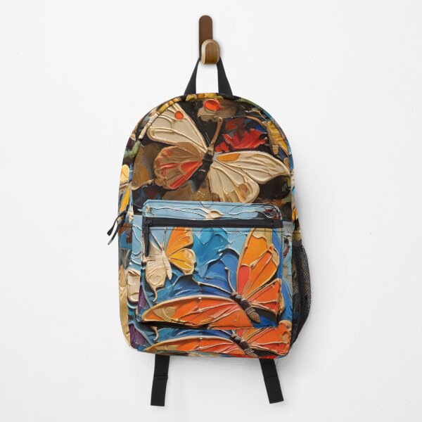 Item preview, Multi colored butterflies painting designed and sold by enhan.