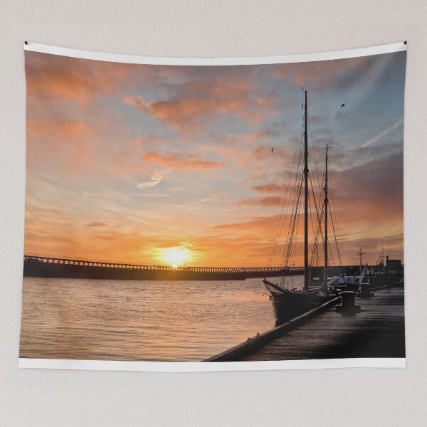 Item preview, January sunrise on the River Blyth designed and sold by Violaman.