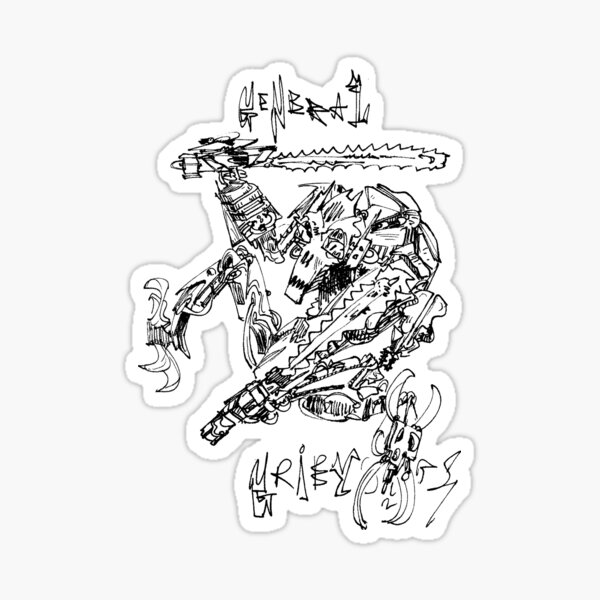 Vista previa del artículo con la obra «GRAVE GENERAL», diseñado y vendido por Cowboy Snake.