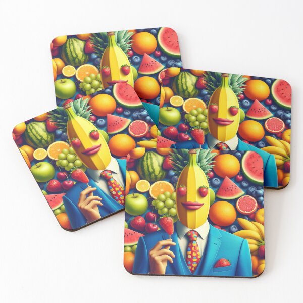 Item preview, Surreal banana gentleman in a fruit world designed and sold by Lyavalio.