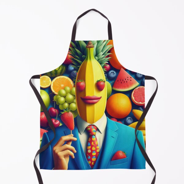 Item preview, Surreal banana gentleman in a fruit world designed and sold by Lyavalio.
