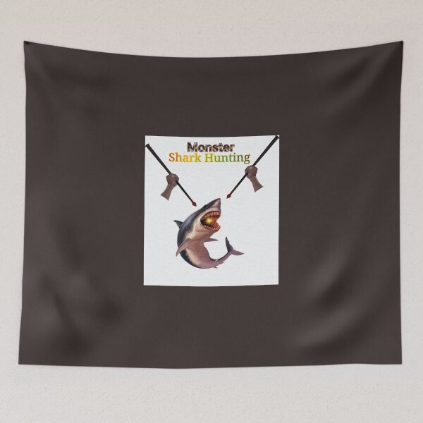 Item preview, Monster Shark Hunting designed and sold by market100.