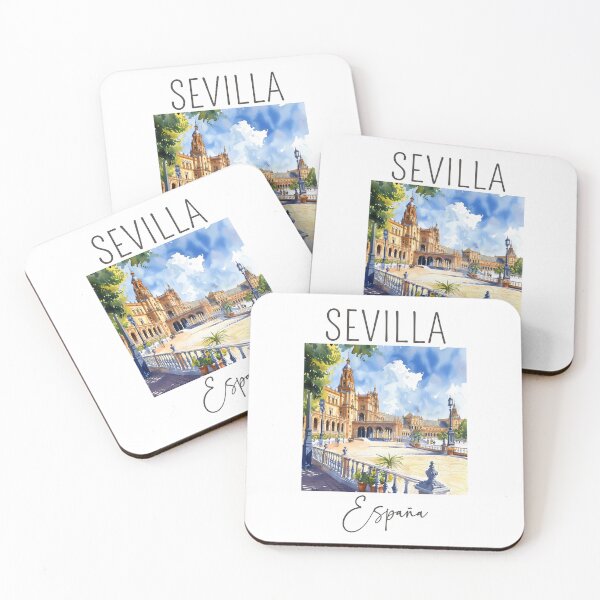 Item preview, Watercolor Design of Seville - Spain designed and sold by Sketch-Shack.