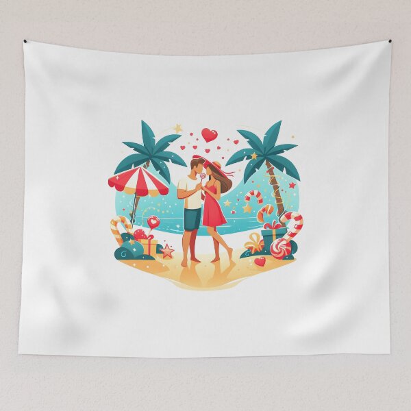 Item preview, Couple in love Travel to world together  designed and sold by vectorillus.