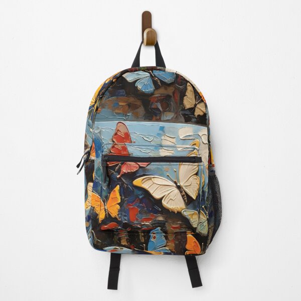 Item preview, Colorful butterflies flies among vibrant nature beauty designed and sold by enhan.