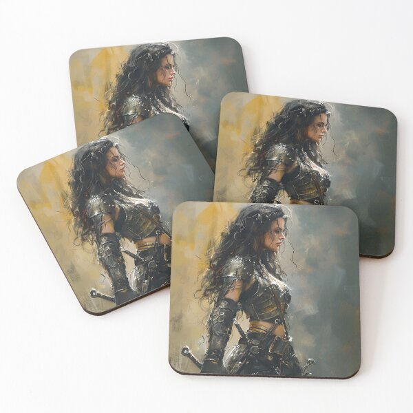 Item preview, Woman Warrior - Fantasy Art designed and sold by Seeker7Seven.