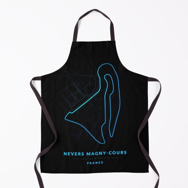 Item preview, Nevers Magny-Cours circuit in France in blue color neon style designed and sold by Jerhus.