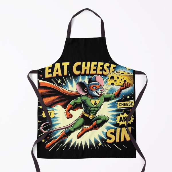 Item preview, eat cheese and sin designed and sold by czarnyfeniks.