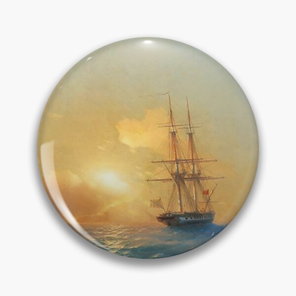 Item preview, "Fishermen on the seacoast" Aivazovsky 1852 designed and sold by Clara  Memmoli.