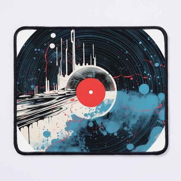 Item preview, vinyl paint art circle designed and sold by TurekDudi.