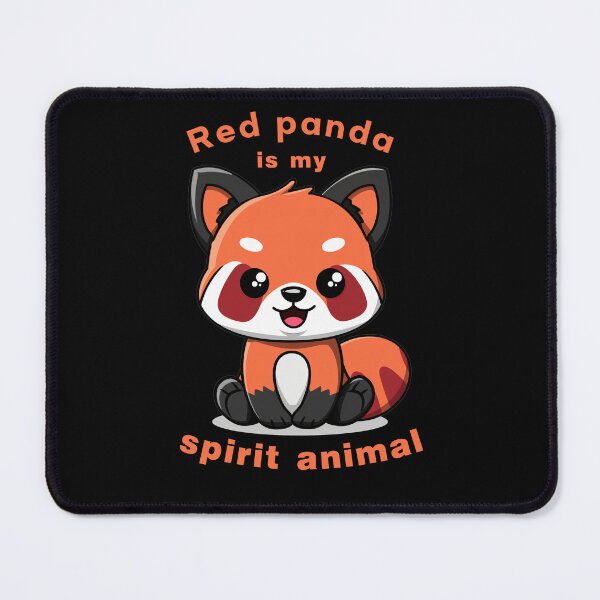 Item preview, Red panda is my spirit animal designed and sold by RedStormCrafts.