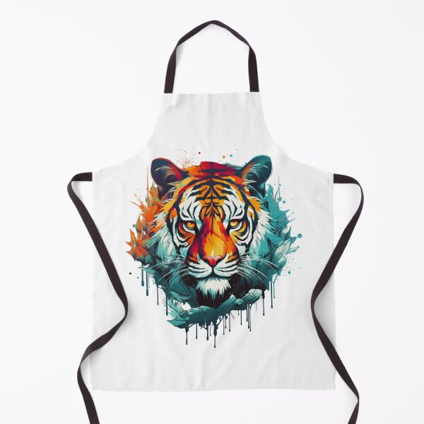Item preview, Colorful Tiger Portrait designed and sold by ZenEvoke.