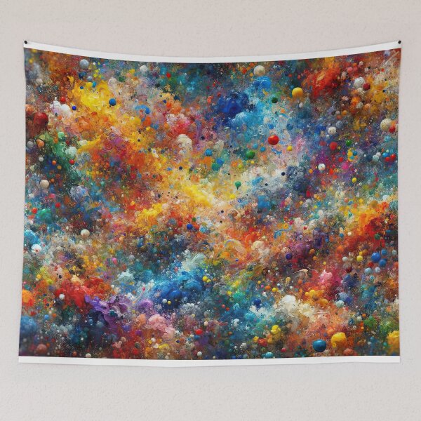 Item preview, Colorful Paint Splatter Texture designed and sold by digital-savant.