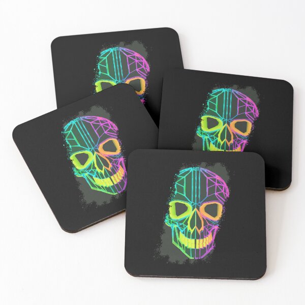 Item preview, Colorful terrifying light skull designed and sold by Boogeyman Bill.