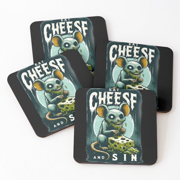 Item preview, eat cheese and sin designed and sold by czarnyfeniks.