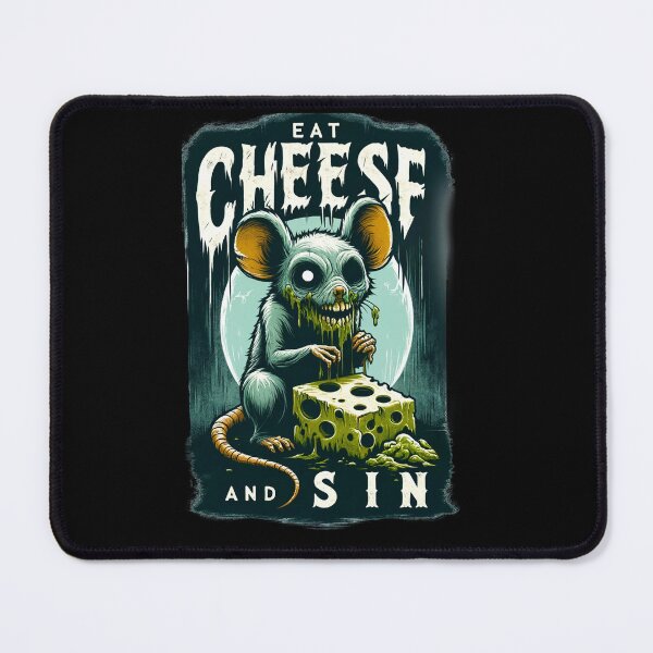 Item preview, eat cheese and sin designed and sold by czarnyfeniks.