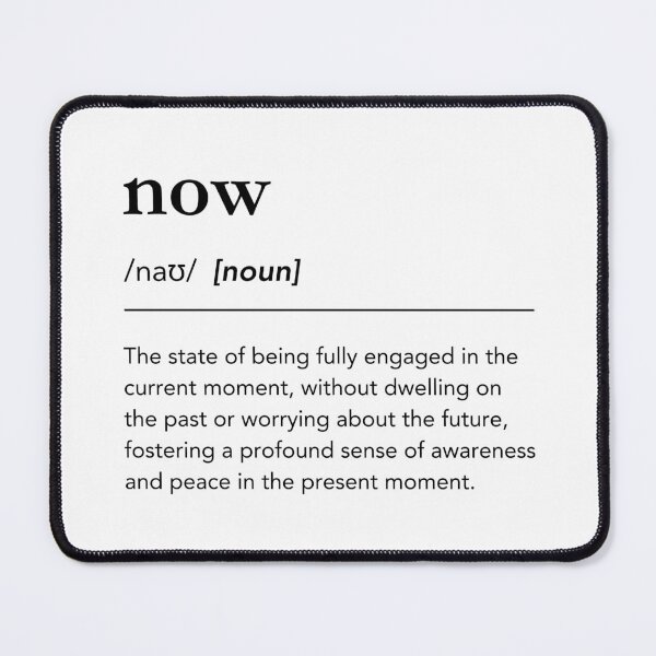 Item preview, The power of Now Definition word art. Mindfulness, Meditation, Yoga, inner peace, mindful artwork designed and sold by lagunaklein.