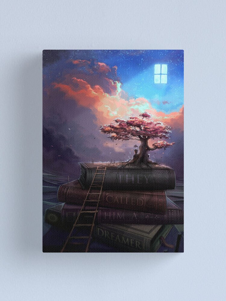 Alternate view of They called him a dreamer Canvas Print
