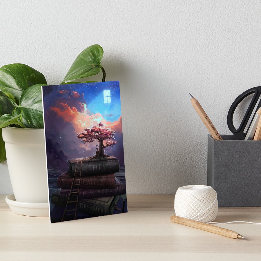 They called him a dreamer Art Board Print
