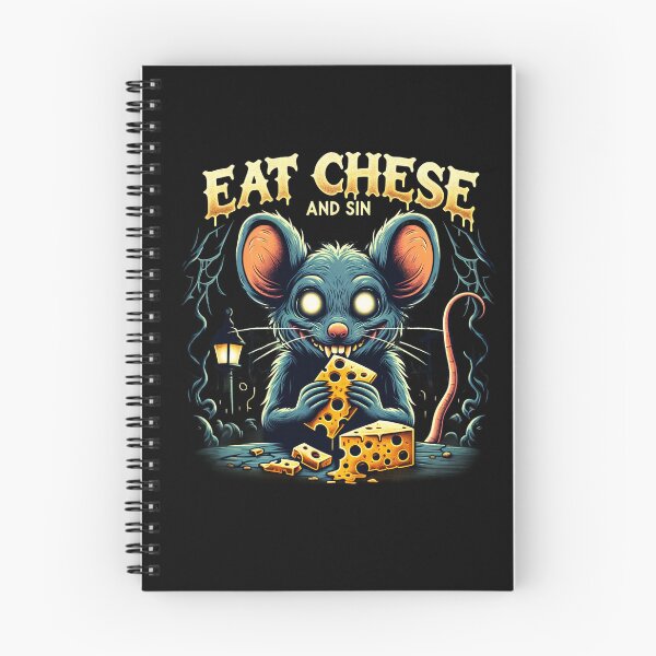 Item preview, eat cheese and sin designed and sold by czarnyfeniks.