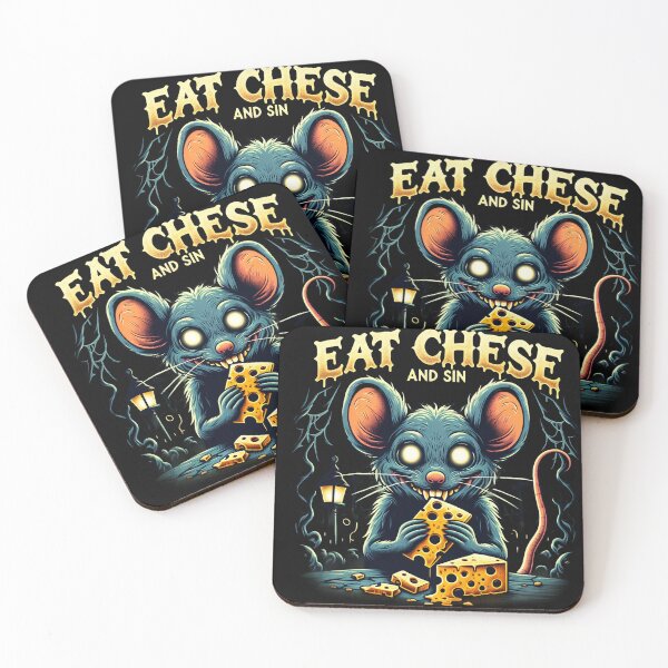 Item preview, eat cheese and sin designed and sold by czarnyfeniks.