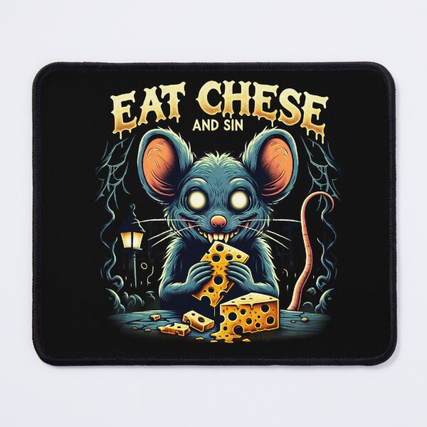 Item preview, eat cheese and sin designed and sold by czarnyfeniks.
