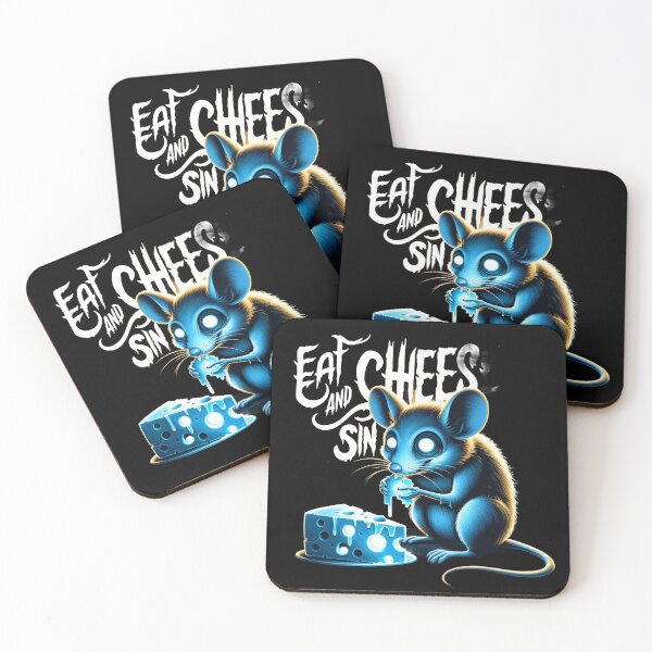 Item preview, eat cheese and sin designed and sold by czarnyfeniks.