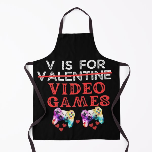 Item preview, V Is For Valentine Video Games Classic T-Shirt designed and sold by NIZAR din⭐⭐⭐⭐⭐.
