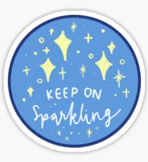 Keep on Sparkling Sticker