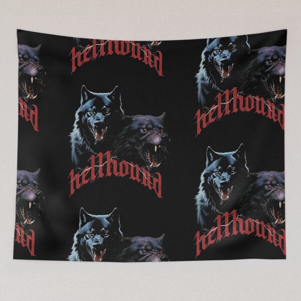 Item preview, Vintage Vicious Hellhounds | Vintage | Dark Fantasy designed and sold by AngryBlackDog.