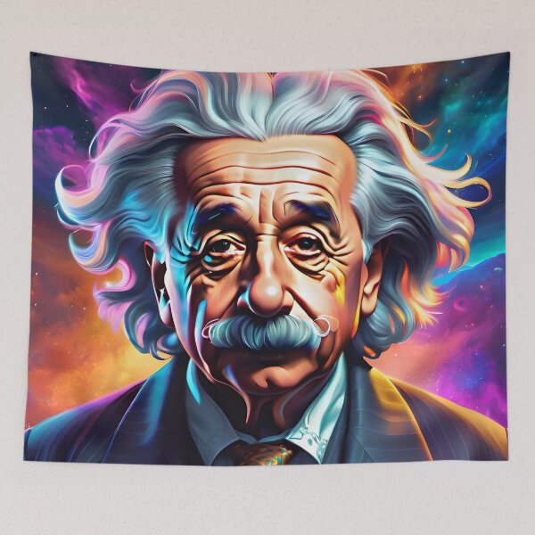 Item preview, Albert Einstein The Genius designed and sold by TheArtOfPat.