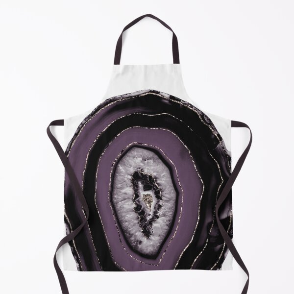 Item preview, Purple Plum Black Agate with Rose Gold Glam #1 (Photo of Glitter Only - Not Reflective) designed and sold by Anita's & Bella's Art.