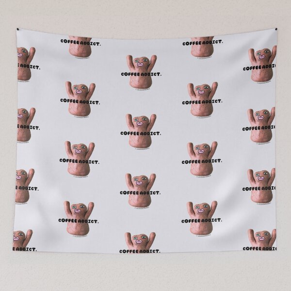 Item preview, Coffee addict., Mr. Blob, blob, cute blob, v5 | @lilsboobthangs © designed and sold by lilsboobthangs.
