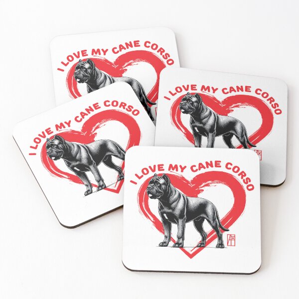 Item preview, I Love My Cane Corso - I Love my dog - Dog - lion is a piece of cake designed and sold by ArtProjectShop.