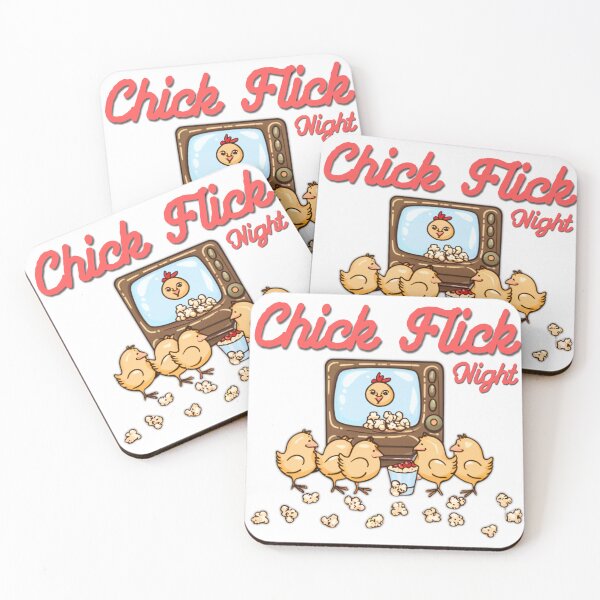 Item preview, Chick Flick Night! designed and sold by Funky  Fibers.
