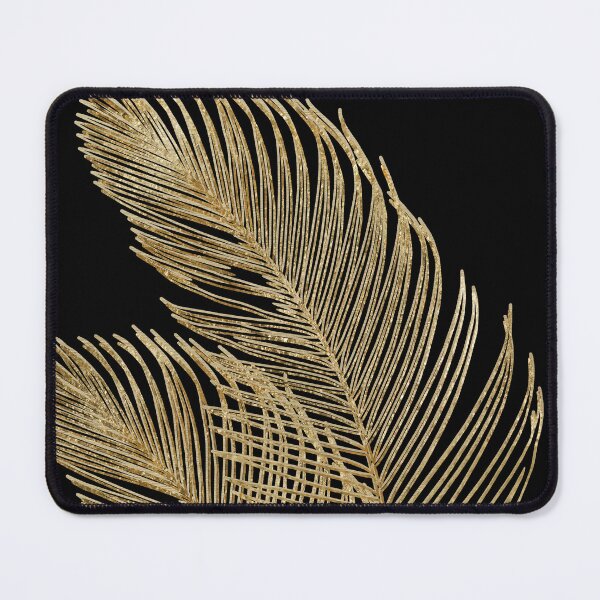 Item preview, Palm Leaves Finesse Line Art with Gold Foil #1 #minimal #decor #art (Photo of Foil Only - Not Reflective) designed and sold by Anita's & Bella's Art.