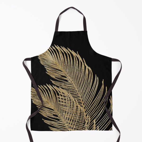 Item preview, Palm Leaves Finesse Line Art with Gold Foil #1 #minimal #decor #art (Photo of Foil Only - Not Reflective) designed and sold by Anita's & Bella's Art.