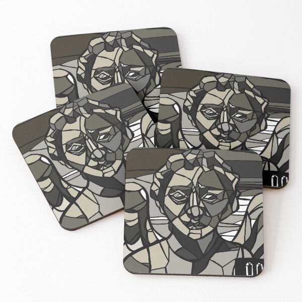 Item preview, Image of an Angel Mosaic - Doctor Who Weeping Angel Fan Art designed and sold by WhatWhatDesigns.