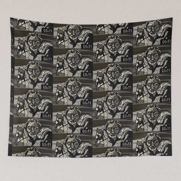 Item preview, Image of an Angel Mosaic - Doctor Who Weeping Angel Fan Art designed and sold by WhatWhatDesigns.
