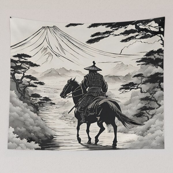 Item preview, Samurai's Journey designed and sold by letsgetinspired.
