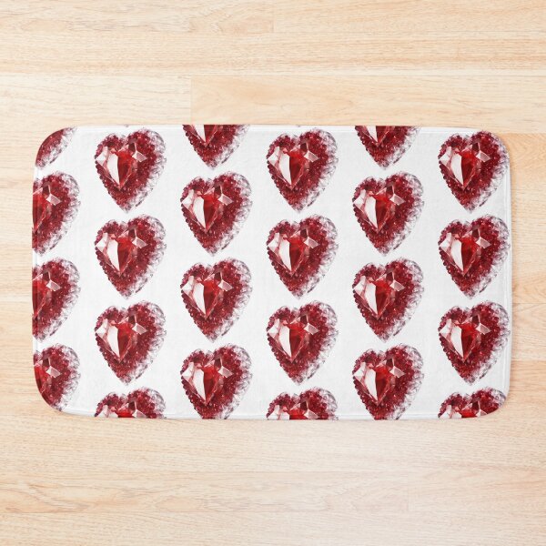 Item preview, Crystal royal red gemstone heart designed and sold by MyCraftForYOU.