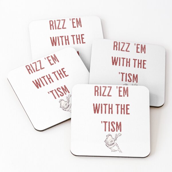 Item preview, rizz' em with 'tism design designed and sold by PixelPaletteFun.
